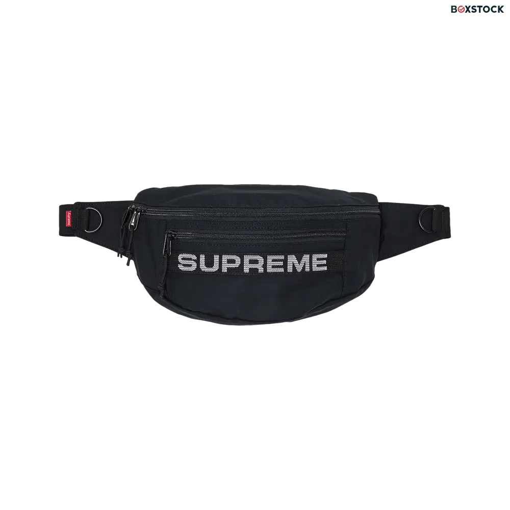 Supreme Field Waist Bag 'Black' Spring/Summer 2023