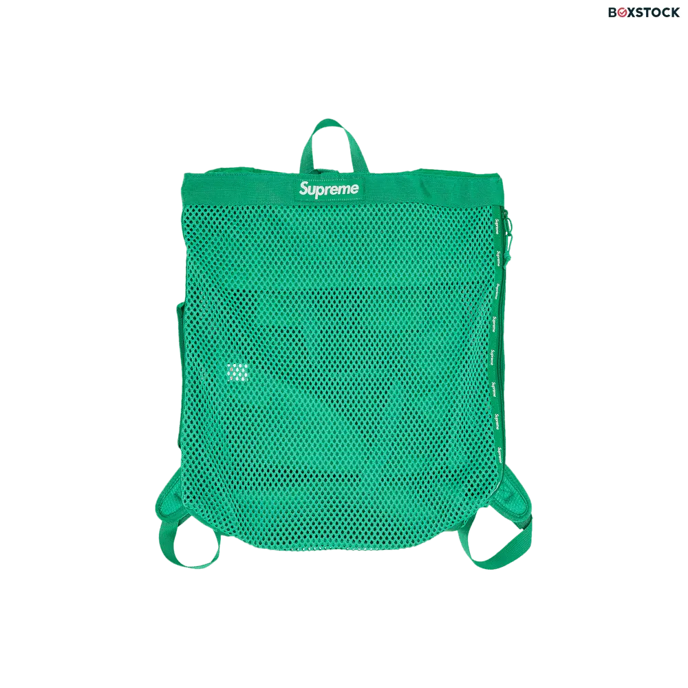 Supreme Mesh Backpack 'Green' Spring/Summer 2023