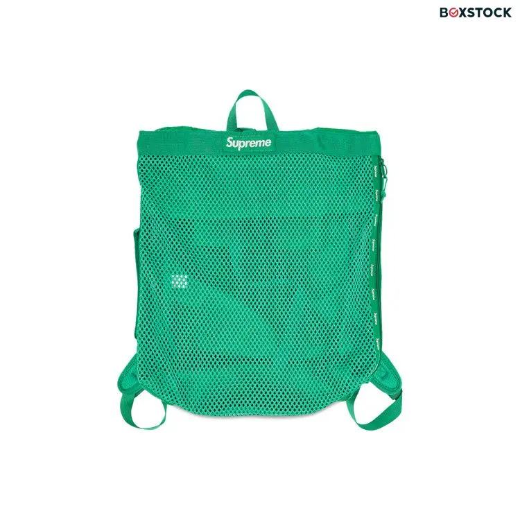 Supreme Mesh Backpack 'Green' Spring/Summer 2023