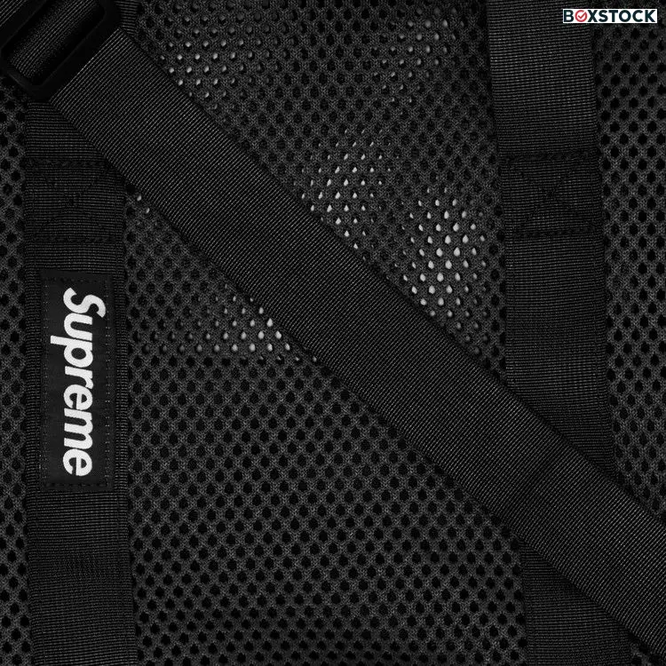Supreme Mesh Duffle Bag 'Black' Spring/Summer 2023
