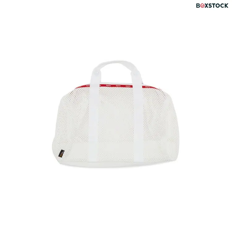 Supreme Mesh Duffle Bag 'White' Spring/Summer 2023