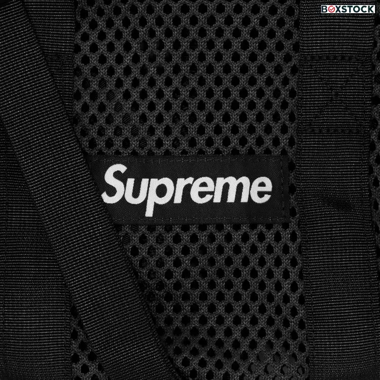 Supreme Mesh Mini Duffle Bag 'Black' Spring/Summer 2023