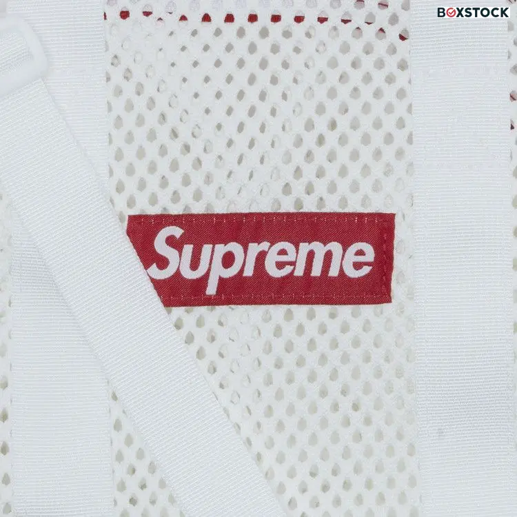 Supreme Mesh Mini Duffle Bag 'White' Spring/Summer 2023
