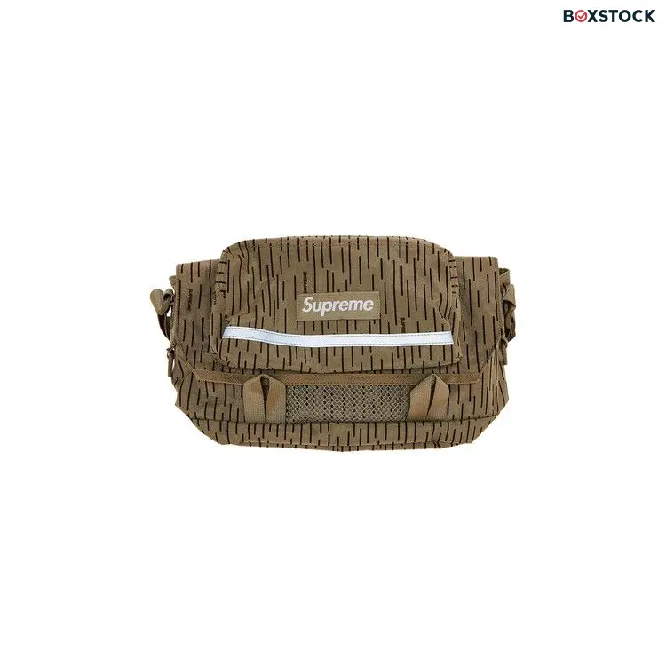 Supreme Messenger Bag 'Tan Raindrop' Fall/Winter 2024