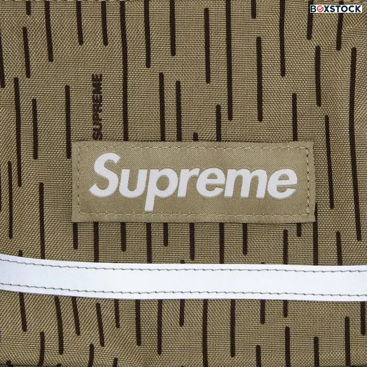Supreme Messenger Bag 'Tan Raindrop' Fall/Winter 2024