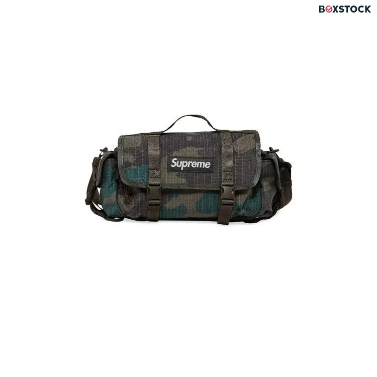 Supreme Mini Duffle Bag 'Woodland Camo' Multi-Color Spring/Summer 2024