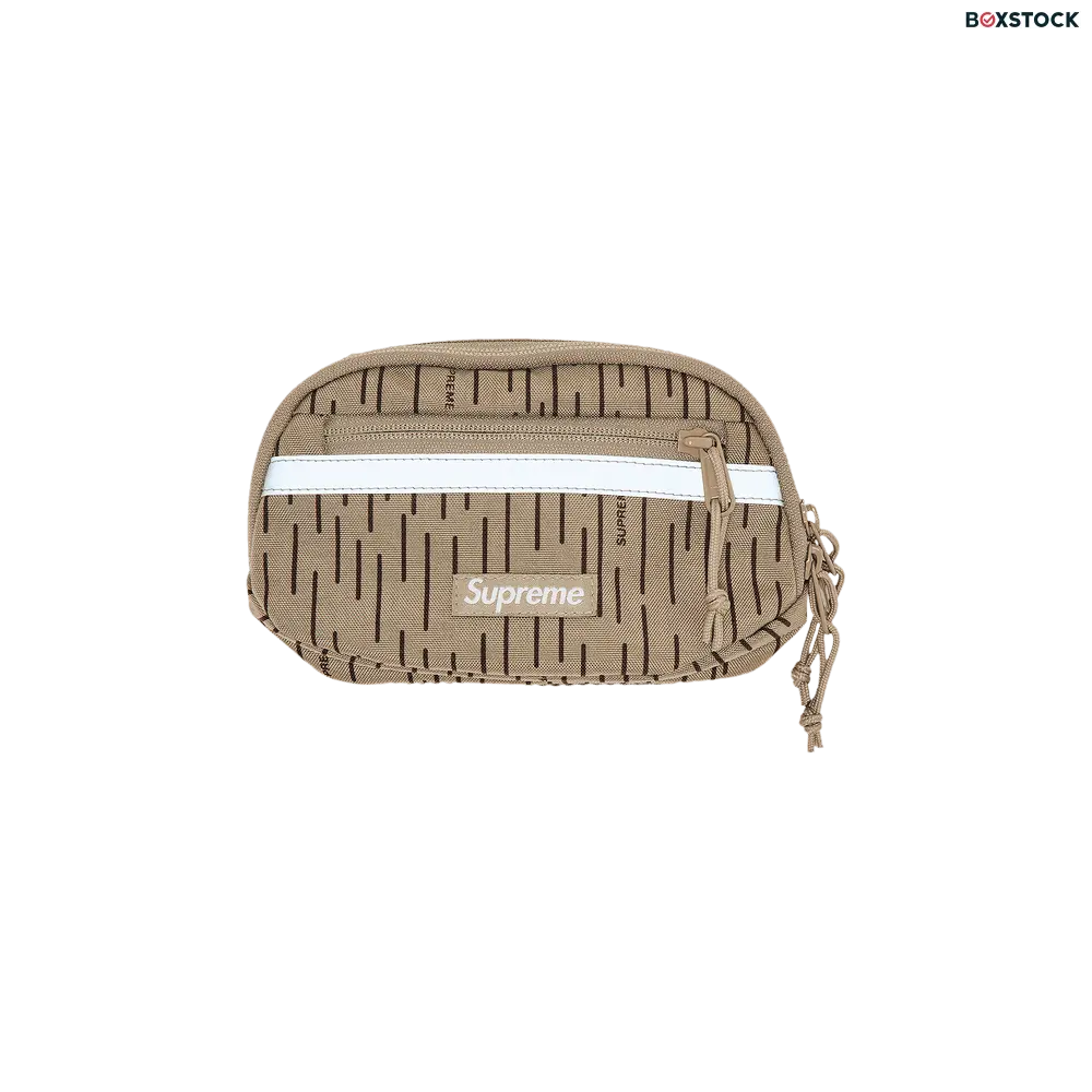 Supreme Mini Side Bag 'Tan Raindrop' Fall/Winter 2024