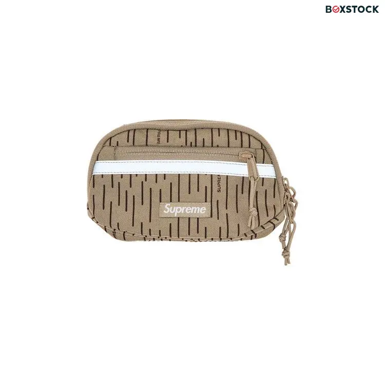 Supreme Mini Side Bag 'Tan Raindrop' Fall/Winter 2024