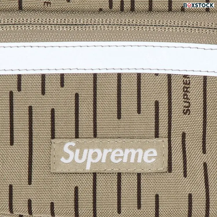 Supreme Mini Side Bag 'Tan Raindrop' Fall/Winter 2024