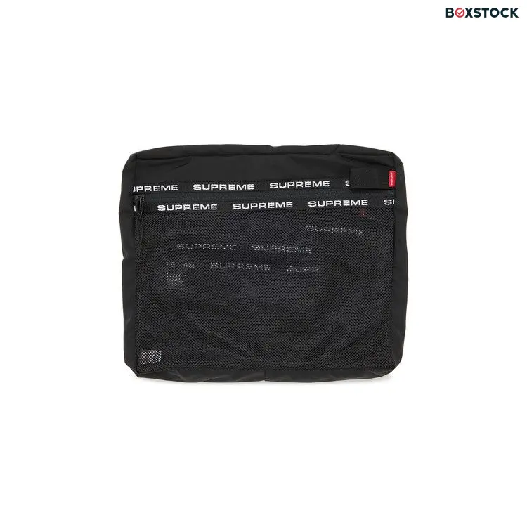 Supreme Organizer Pouch Set 'Black' Fall/Winter 2022
