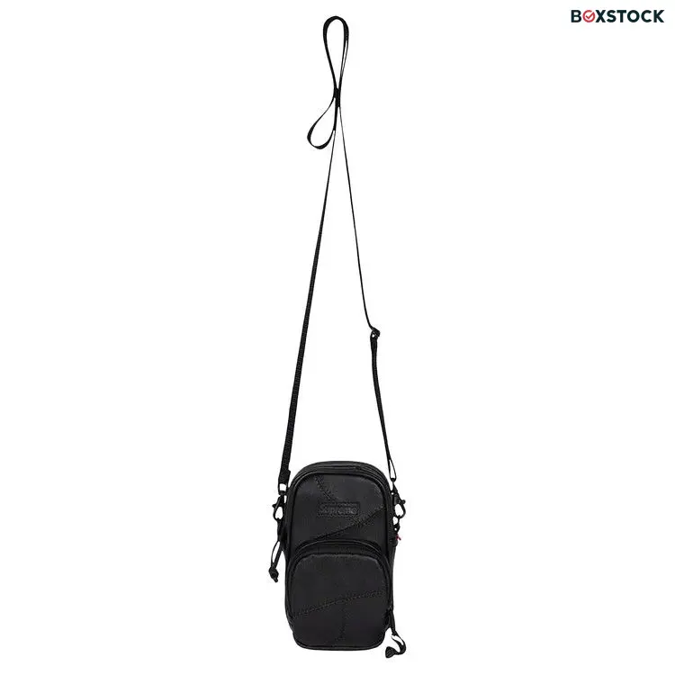 Supreme Patchwork Leather Small Shoulder Bag 'Black' Fall/Winter 2019