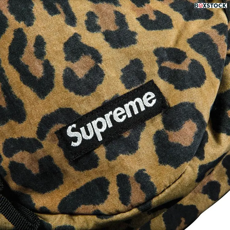 Supreme Sling Bag 'Leopard' Brown Fall/Winter 2020