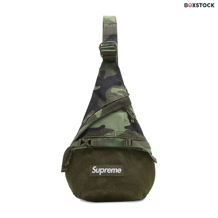Supreme Sling Bag 'Woodland Camo' Multi-Color Fall/Winter 2021