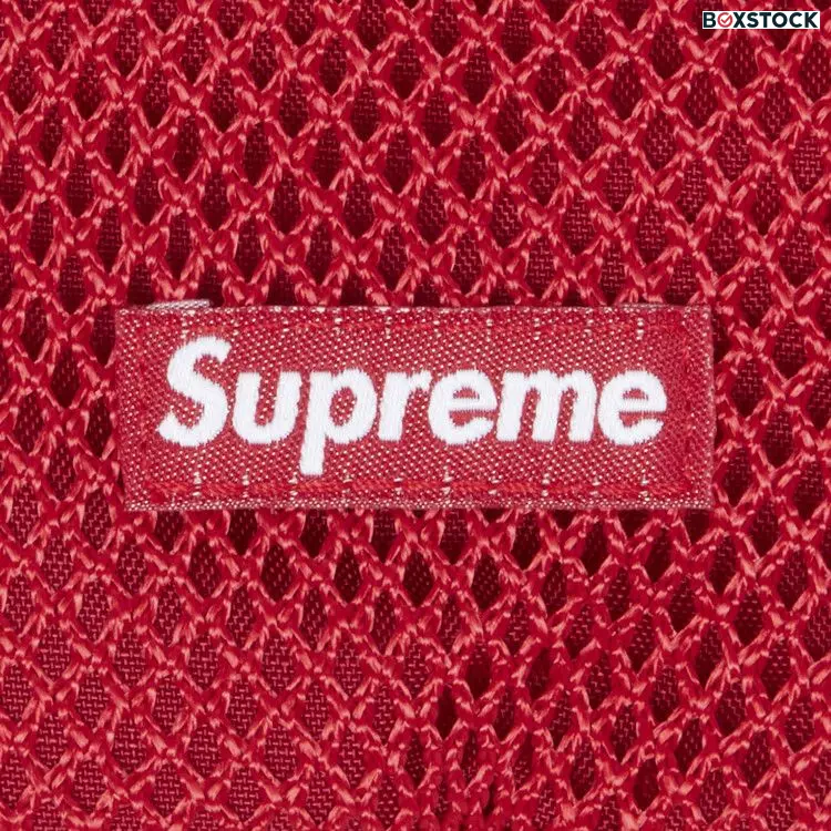 Supreme Small Cinch Pouch 'Red' Fall/Winter 2023