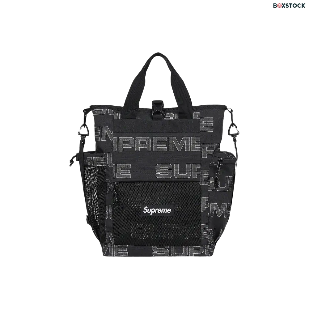 Supreme Utility Tote 'Black' Fall/Winter 2021