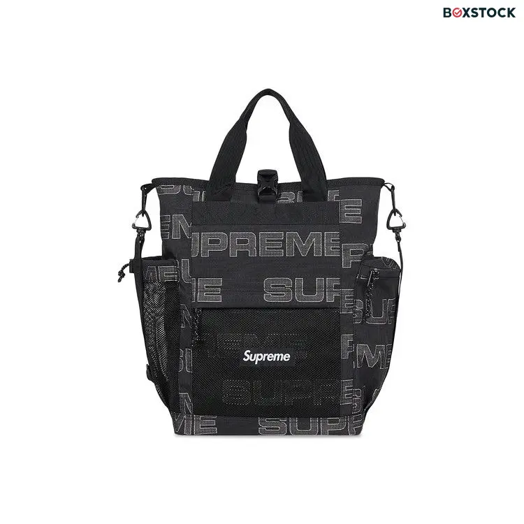 Supreme Utility Tote 'Black' Fall/Winter 2021