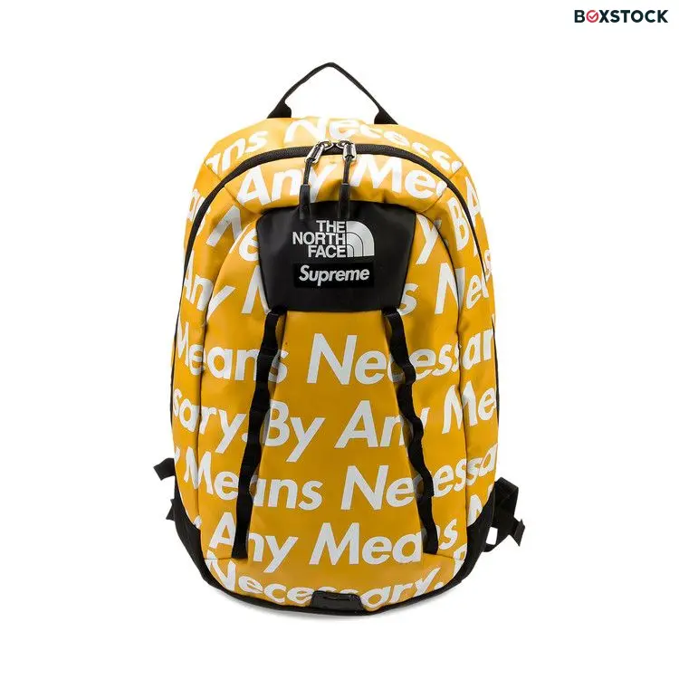 Supreme x The North Face Base Camp Crimp Backpack 'Yellow' Fall/Winter 2015