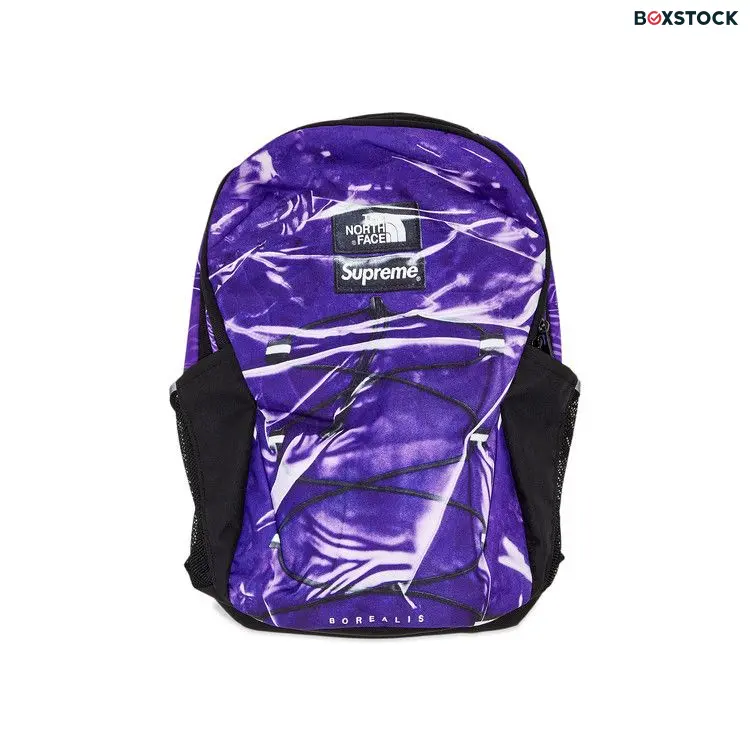Supreme x The North Face Printed Borealis Backpack 'Purple' Spring/Summer 2023