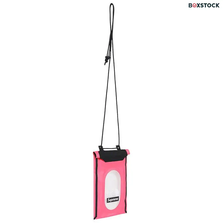 Supreme x The North Face Summit Series Outer Tape Seam Neck Pouch 'Pink' Spring/Summer 2021