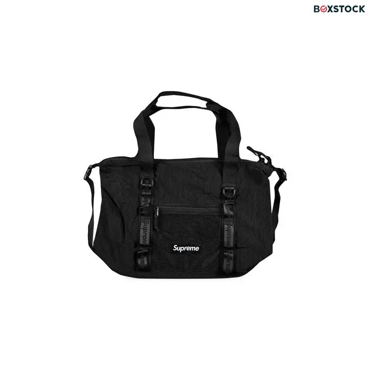 Supreme Zip Tote 'Black' Fall/Winter 2020