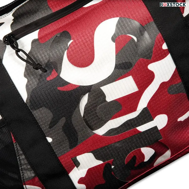 Supreme Zip Tote 'Red Camo' Spring/Summer 2021