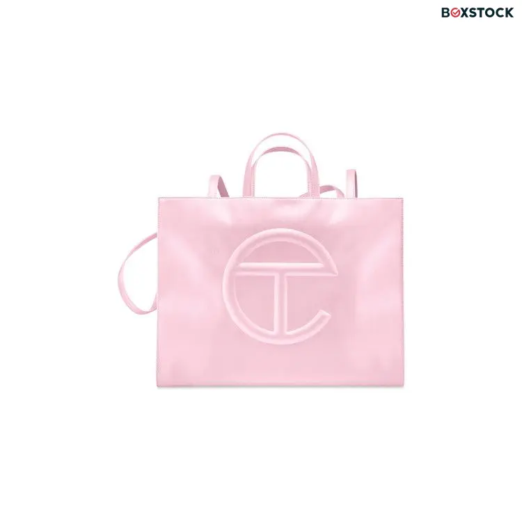 Telfar Large Shopping Bag 'Ballerina' Pink