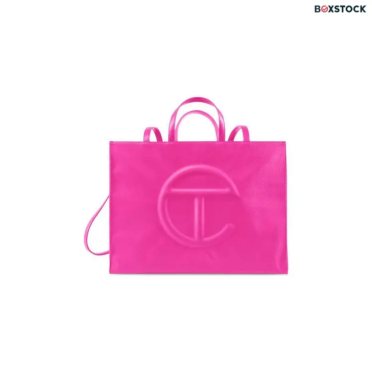Telfar Large Shopping Bag 'Azalea' Pink