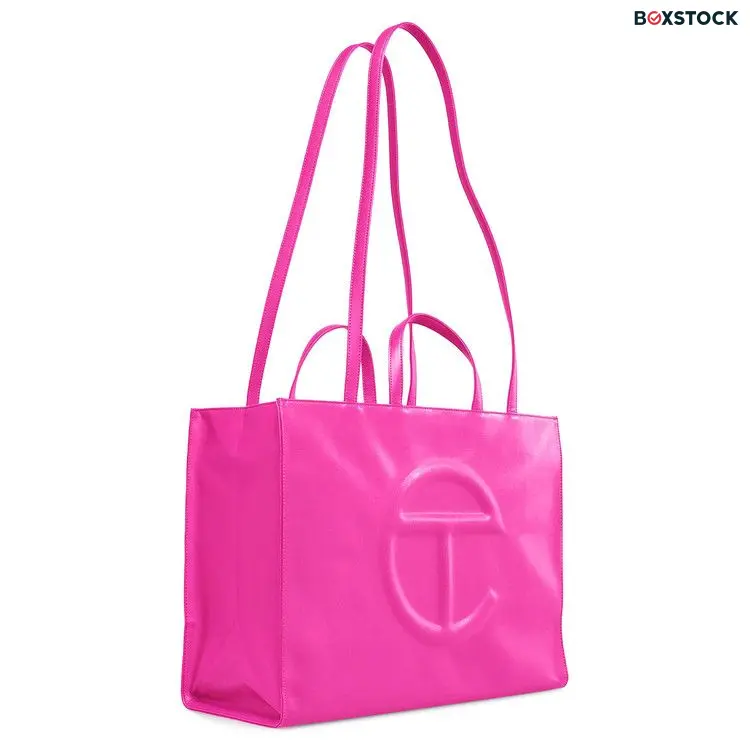 Telfar Large Shopping Bag 'Azalea' Pink