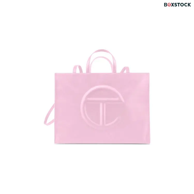 Telfar Large Shopping Bag 'Bubblegum' Pink