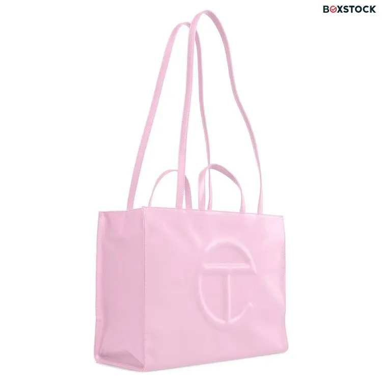 Telfar Large Shopping Bag 'Bubblegum' Pink