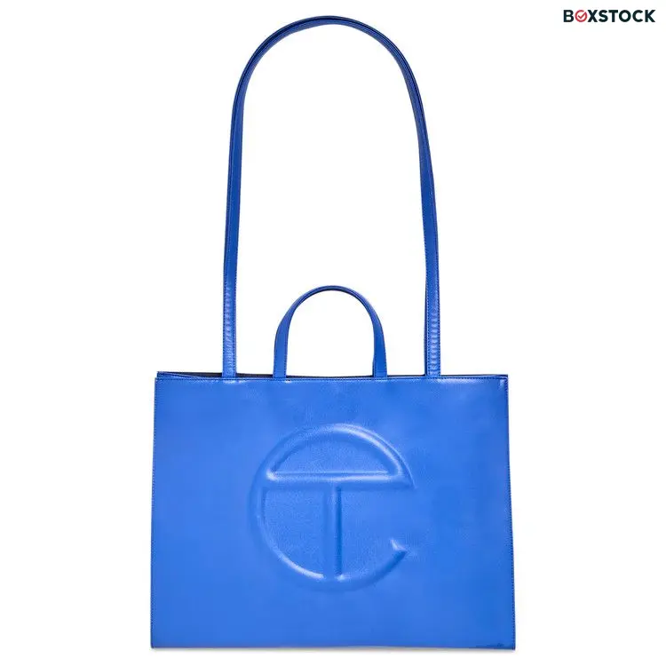 Telfar Large Shopping Bag 'Painter's Tape' Blue