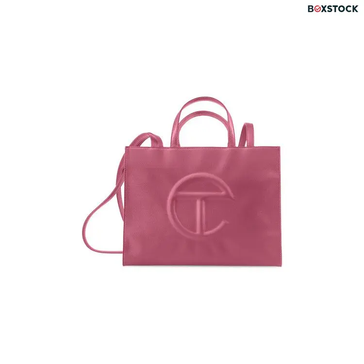 Telfar Medium Shopping Bag 'Corned Beef' Pink