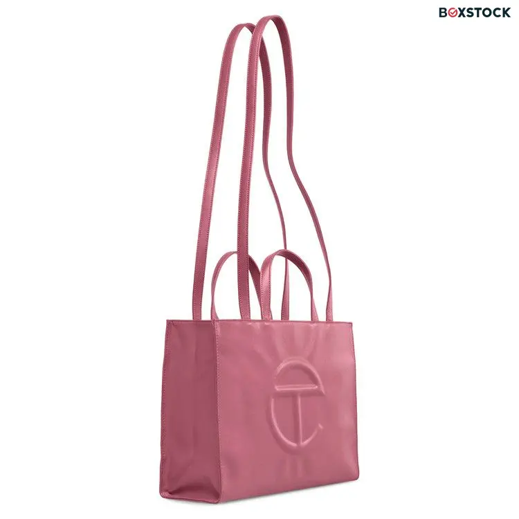 Telfar Medium Shopping Bag 'Corned Beef' Pink