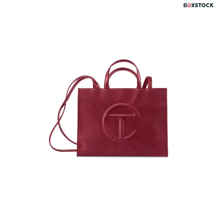 Telfar Medium Shopping Bag 'Oxblood' Red