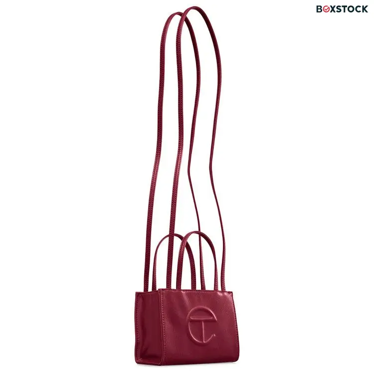 Telfar Small Shopping Bag 'Oxblood' Red