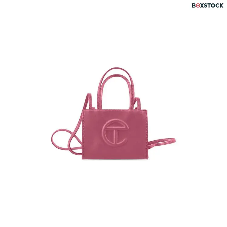 Telfar Small Shopping Bag 'Corned Beef' Pink