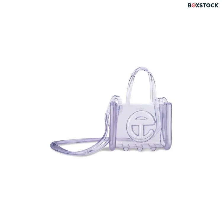Telfar x Melissa Small Jelly Shopping Bag 'Clear' White