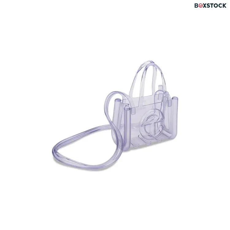 Telfar x Melissa Small Jelly Shopping Bag 'Clear' White