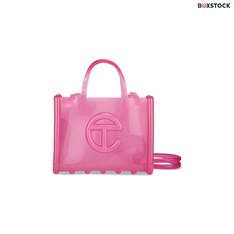 Telfar x Melissa Small Jelly Shopping Bag 'Clear Pink' Fall/Winter 2023