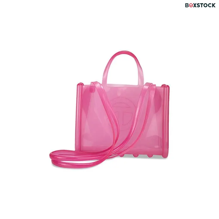 Telfar x Melissa Small Jelly Shopping Bag 'Clear Pink' Fall/Winter 2023