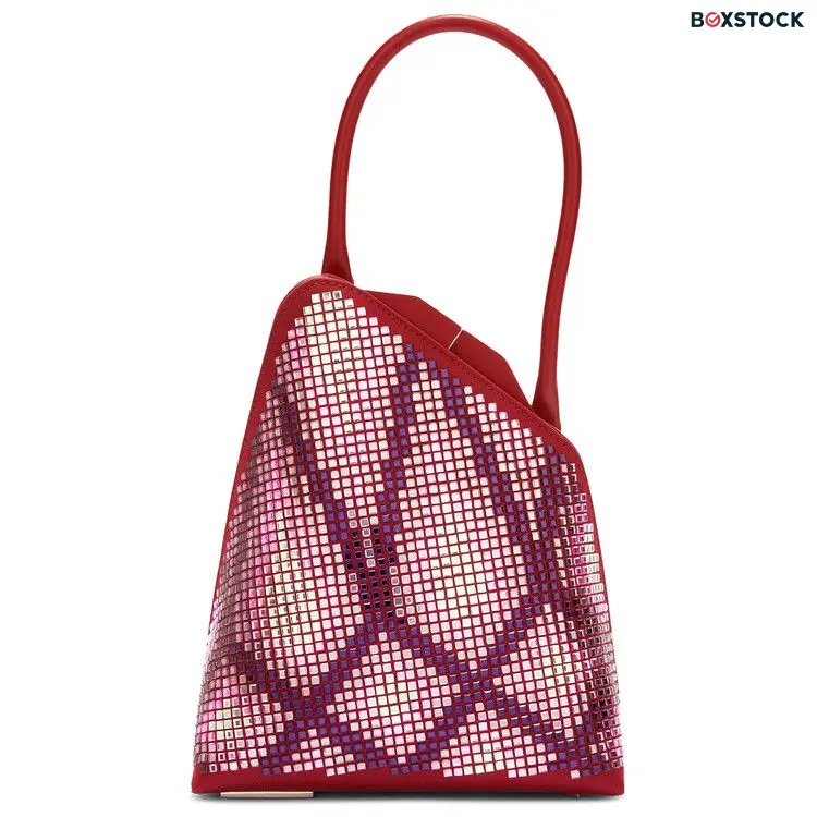 The Attico Sunset Top Handle Bag 'Red Degrade' Spring/Summer 2024