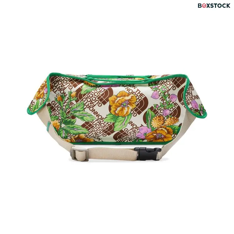 The North Face x Gucci Utility Beltpack 'Floral Green' Multi-Color Spring/Summer 2021