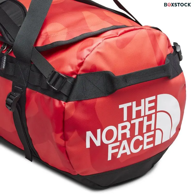 The North Face x KAWS Medium Basecamp Duffle 'Brilliant Coral' Red Spring/Summer 2022