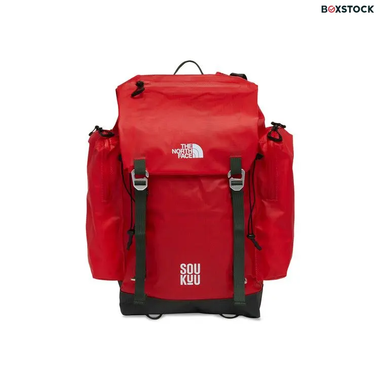 The North Face x Undercover SOUKUU Backpack 'Dark Cedar Green/High Risk Red' Fall/Winter 2023