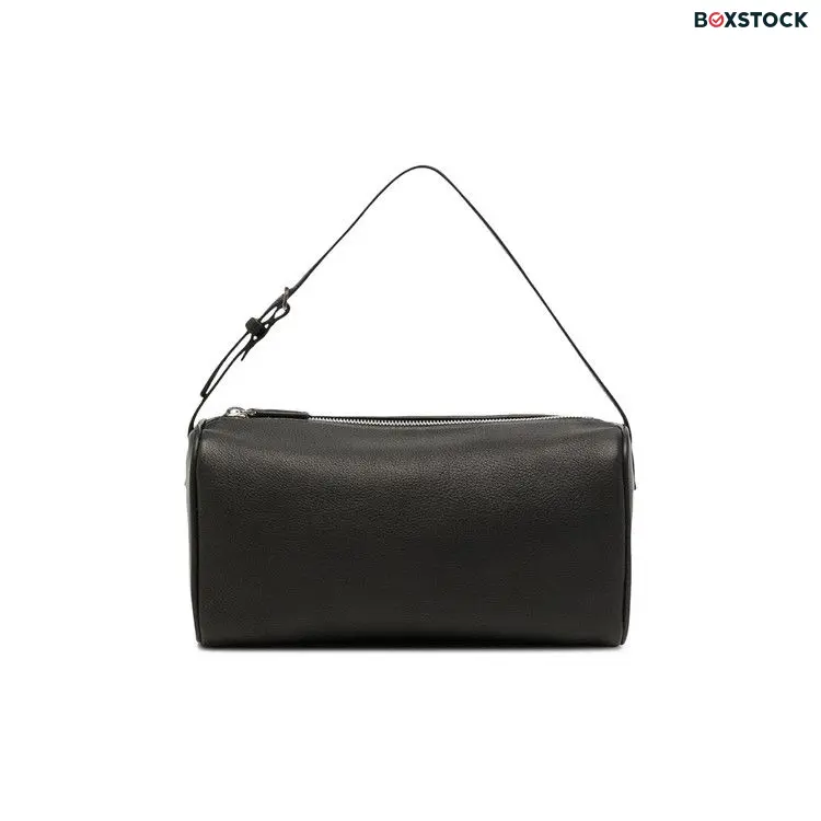 The Row 90s Leather Shoulder Bag 'Black' Fall/Winter 2024