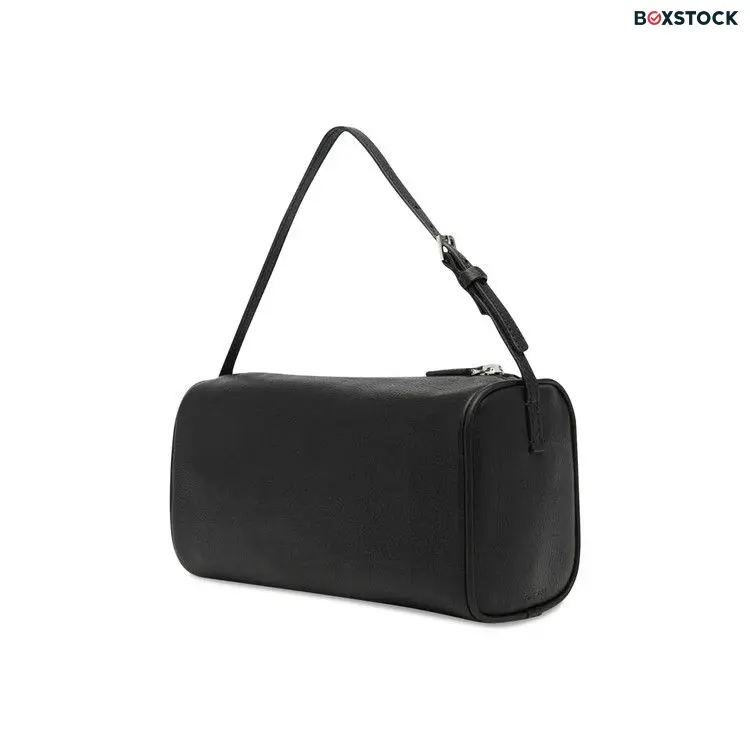 The Row 90s Leather Shoulder Bag 'Black' Fall/Winter 2024