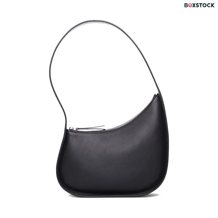 The Row Half Moon Shoulder Bag 'Black' Fall/Winter 2024