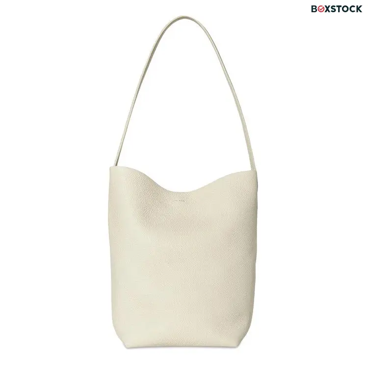 The Row Small N/S Park Tote Bag 'Ivory' Cream Fall/Winter 2024
