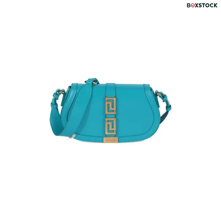 Versace Greca Goddess Shoulder Bag 'Blue'