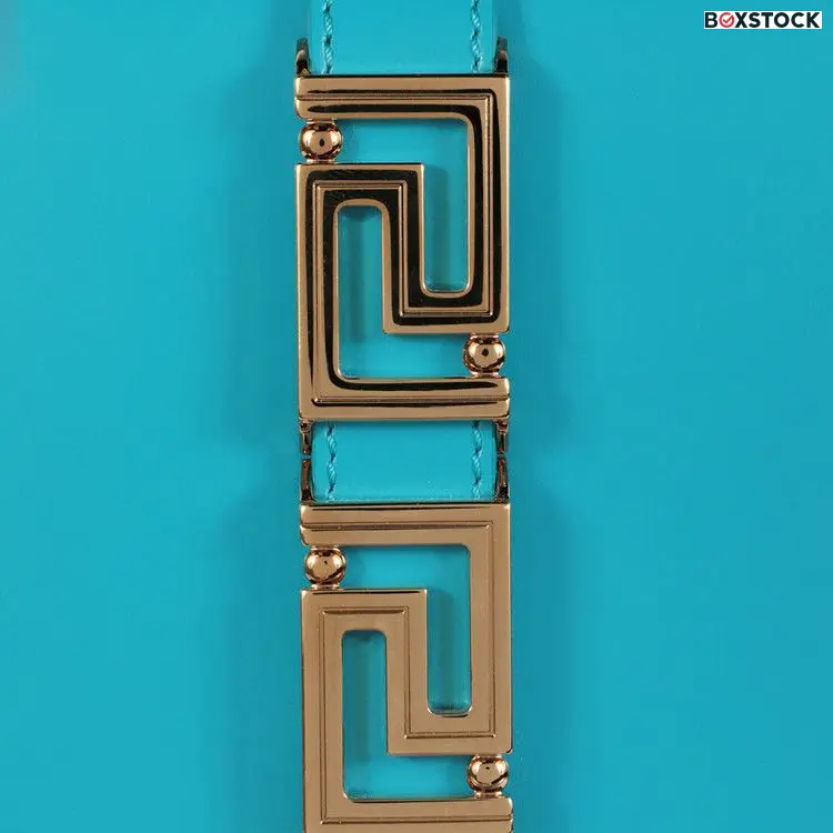 Versace Greca Goddess Shoulder Bag 'Blue'